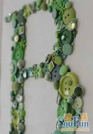 巧手自制家居小饰品小纽扣的浪漫为家添色彩