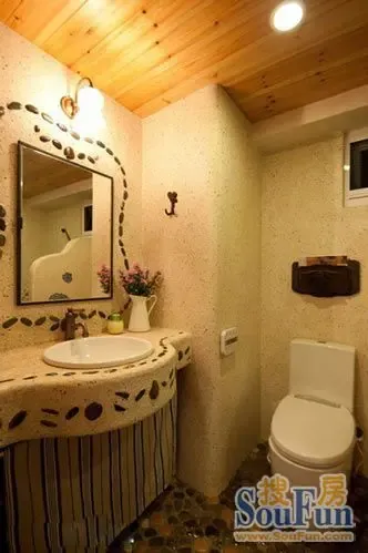 彩绘都市中的乡村野趣 百余平复式美宅通透敞