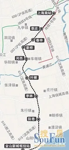 22号线激发南上海价格洼地 金山新城楼市迎来新机遇-上海新房网-搜房网