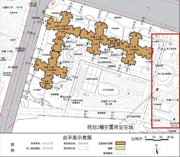 其中,4幢34层与上述2幢公租房同在一区,建筑面积为119211.3平方米.上海建科建筑设计有限公司图片
