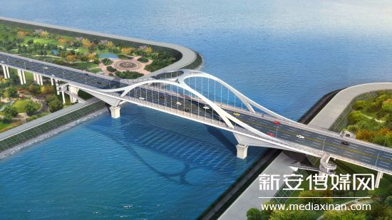 环巢湖公路跨南淝河桥:位于规划中环巢湖道路跨南淝河处,在包河区