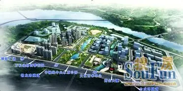 陈村新城规划效果图