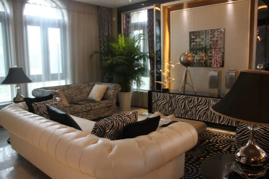 金马骊城285平米叠加别墅样板间 高清大图抢先