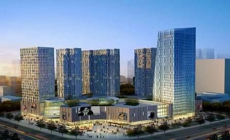 (扬州三盛置地广场 效果图)