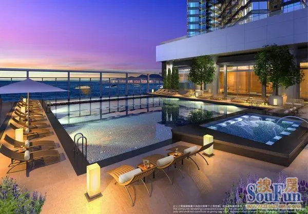 級豪華會所「天璽」 盡覽維多利亞港海景香港地產網