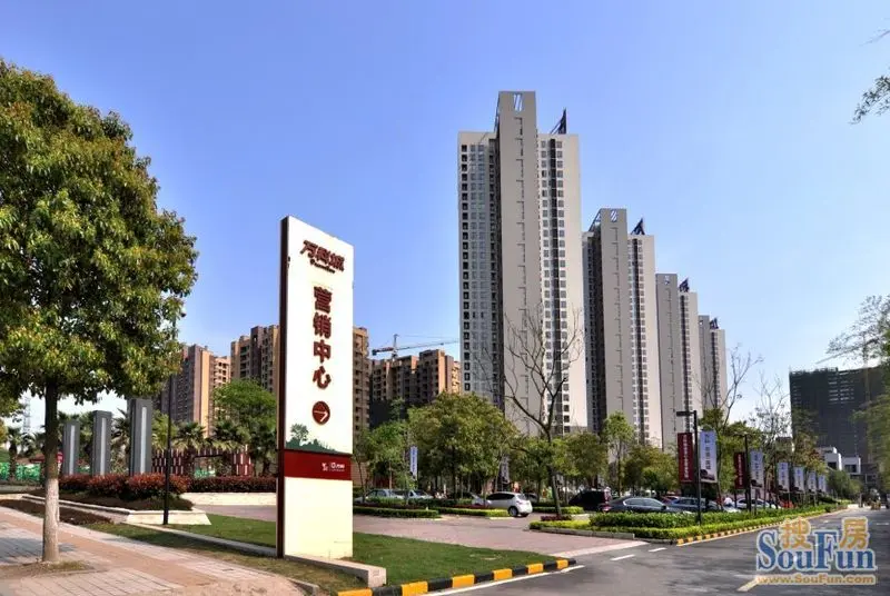 万科城最后四栋收官在即 中轴全景楼王钜献