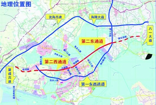 8月16日,海沧隧道正式开工,海沧隧道是市委,市政府重点推进的民生