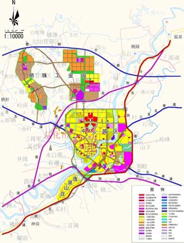 从化市城市总体规划中心城区修编(2004—2020)