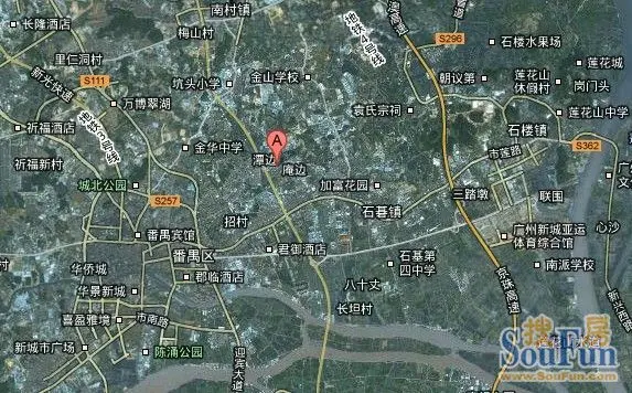 番禺南村一宅地仅783元\/平协议出让前身为兽药