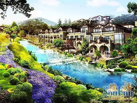 v欧美即将推出的"红瓦房"欧美:香山美墅即将遗失,首批开盘联排别墅设计图风别墅动态图片