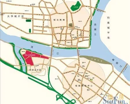 合川- 崛起的重庆北部区域性中心城市 - 大城市建设高歌猛进