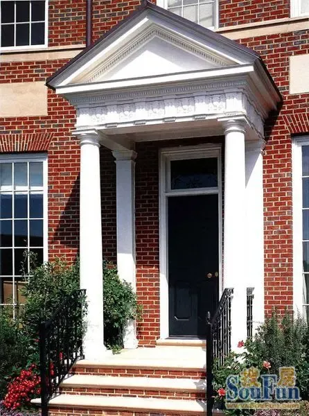 别墅外墙颜色效果图 欣赏超越常规的美景