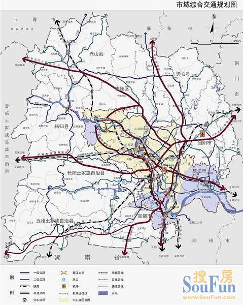 宜昌市城市总体规划(2011-2030年)