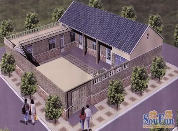 农村平房屋设计图赏析