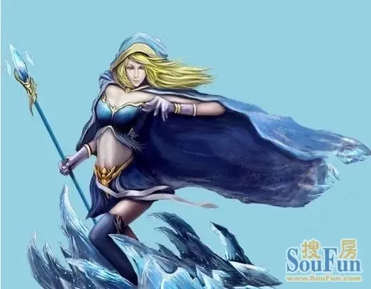 闲话适合DOTA英雄居住的楼盘<em>冰女</em>适合景观房