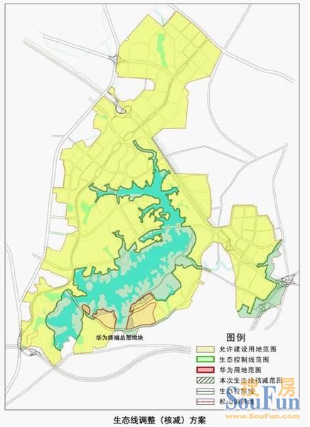 华为筑巢松山湖畔 松山湖区不再新增商品住宅用地