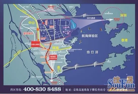 凤凰山隧道开通 锦绣海湾城与珠海香洲20分钟可达