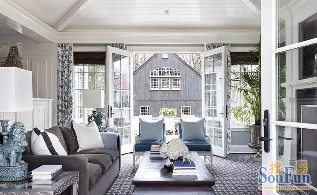 小户型家装效果图+100平米高雅气质复式公寓