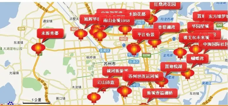 苏州市新房地图 搜房网为您解答