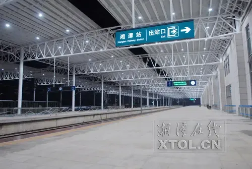 湘潭火车站21日零时进入运营状态 26日正式通