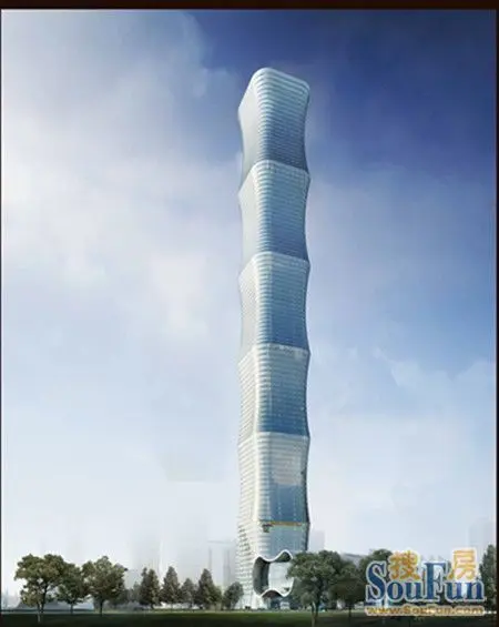 三是将成为区域地标性建筑的合肥商业综合体项目