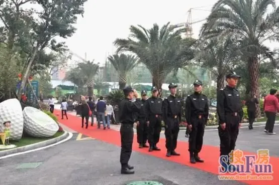 观澜碧桂园专业的保安团队