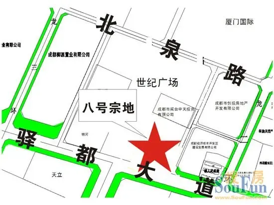 1月22日成都挂牌8宗地 城南华府板块热度再启