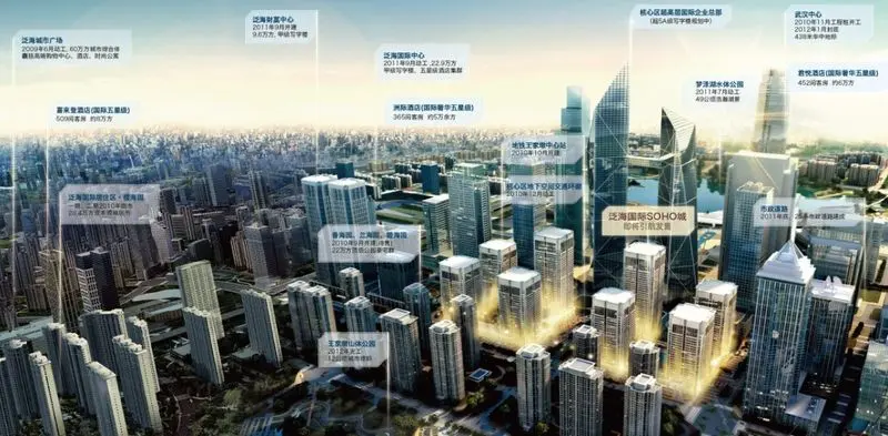 超50栋摩天大楼拔地而起 武汉cbd今年或将正式