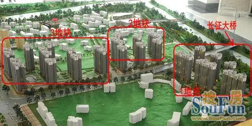 项目 汉江一路和汉津路,汉江一路向西便是长征大桥了.