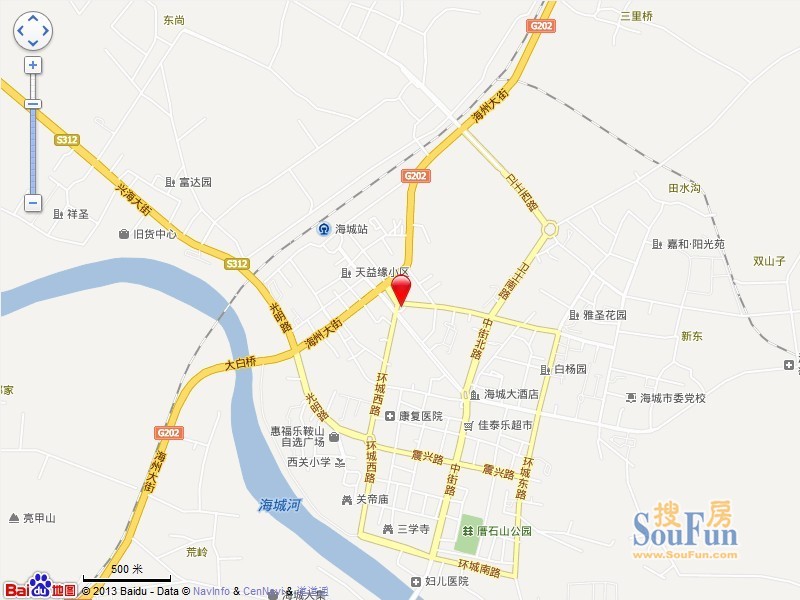 海城燕莎中心电子地图(2013.1.29);; 燕莎中心; 海城图片