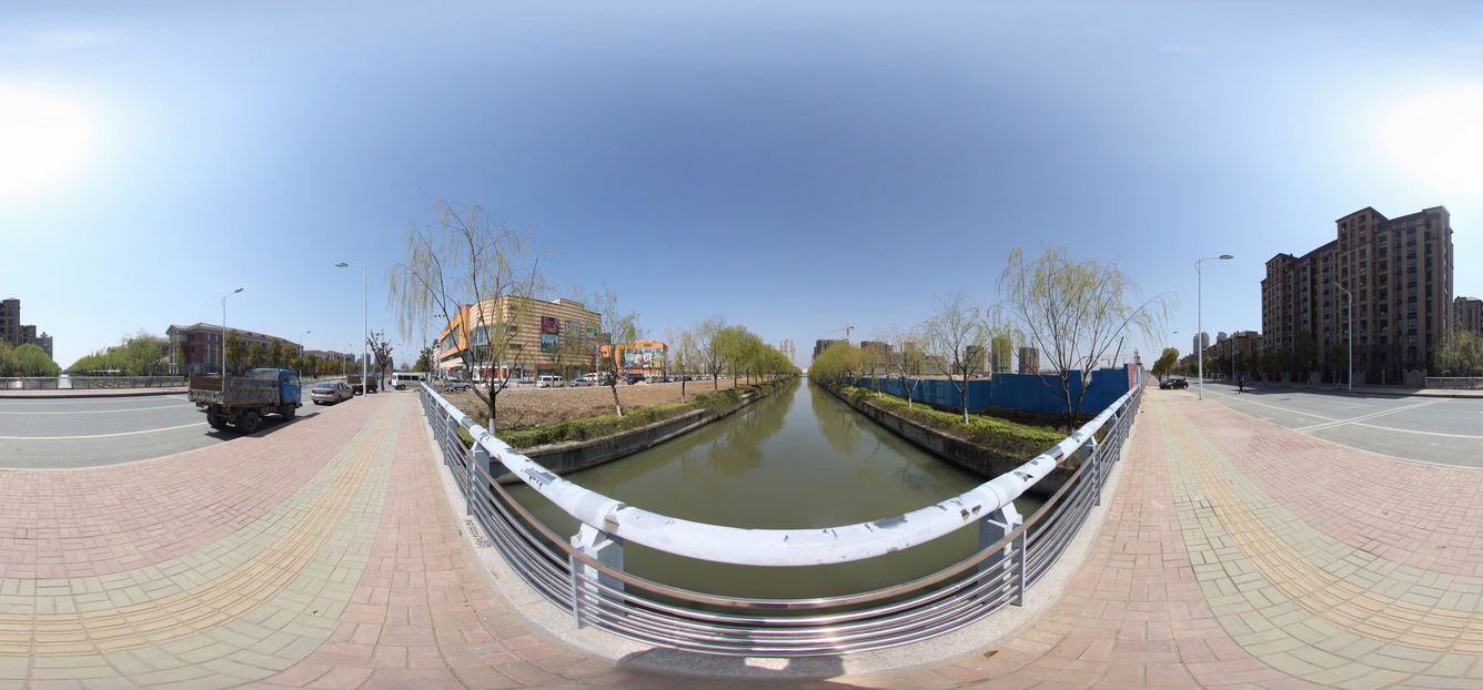 【站长跑盘】360°鱼眼全景图 看雅戈尔太阳城天邑周边环境
