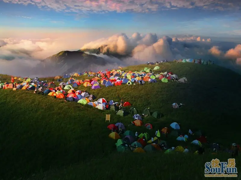 中海地产协办南通首届徒步帐篷节 感受自然大