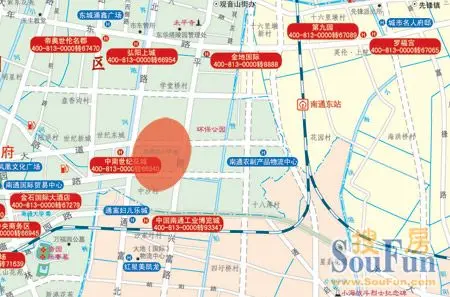 南通新房 楼市快递 新盘推荐; 金融集聚区落子观音山南片 周边受益11