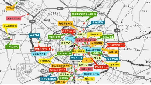 一座"城"改变生活 盘点大型城市综合体周边物业-成都图片