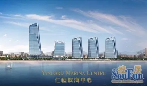 国际地标综合体--仁恒滨海中心正式开放