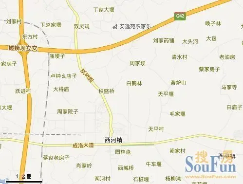 西河板块:华府大面之后成都第三咖?