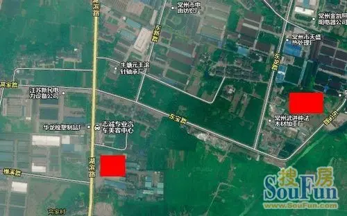 牛塘镇东龙南路东侧延政西大道北侧地块(右)和牛塘镇湖滨南路东侧横溪