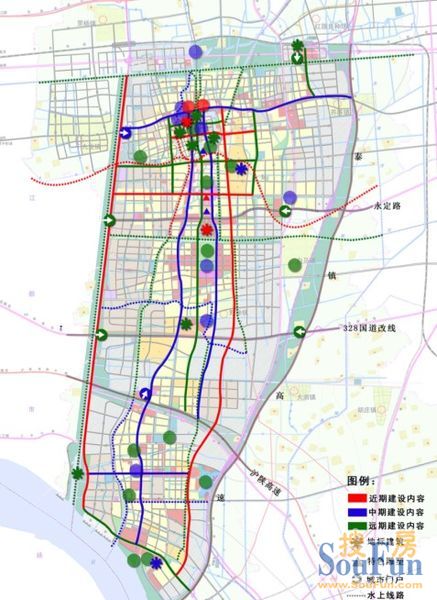 龙珠体育app：泰州未来中心城区交通布局拟规划蓝图