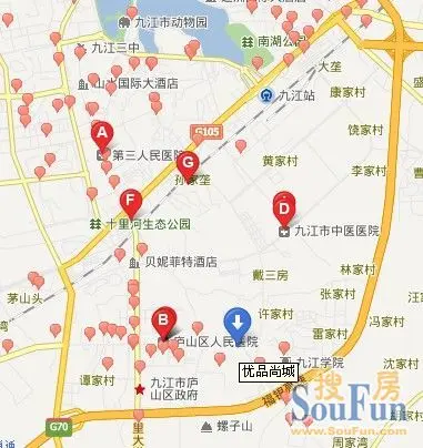 "健康价最高"盘点九江各大医院旁楼盘