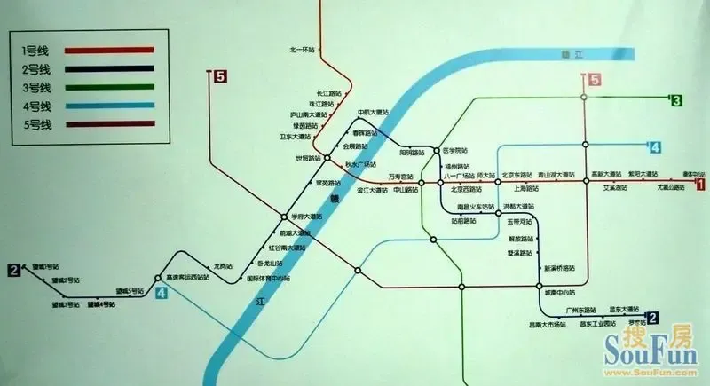 南昌地铁交汇处热门楼盘 最低均价7000元\/平米起-南昌新房网-搜房网