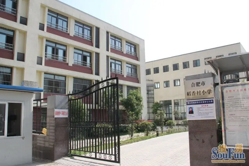 【看房日记】"合肥市特色学校"稻香村小学高清组图来了 不看后悔死你!