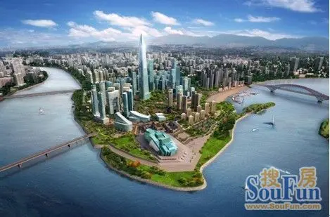 不可复制的速度价值热土 江北嘴金融城成"吸金宝地"