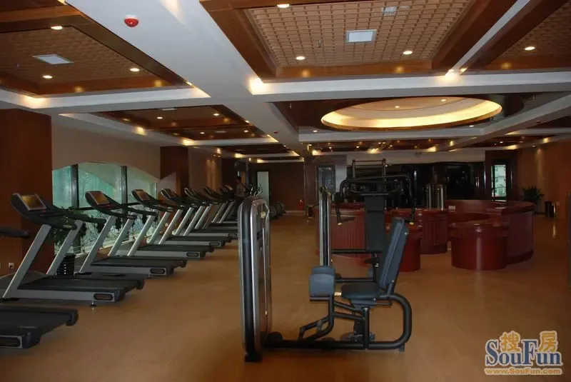 沧州恒大城会所健身房投入使用 7月施工动态_