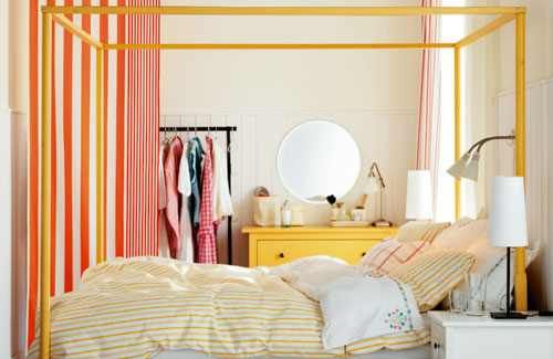 彩色床单吸引眼球 22款色彩艳丽卧室设计闪亮出击