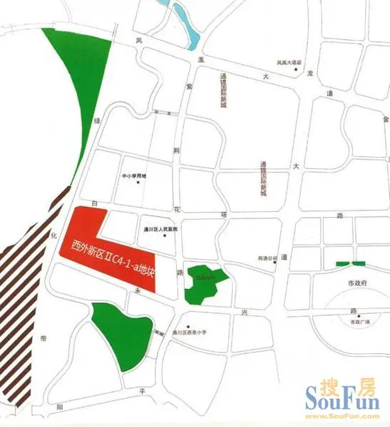 达州8月推西外莲花湖和新锦片区2宗地块 - 土地