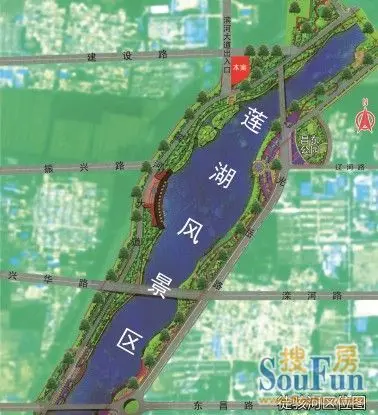 聊城市顺德房地产开发有限公司开发建设,位于开发区转盘东北角, 规划