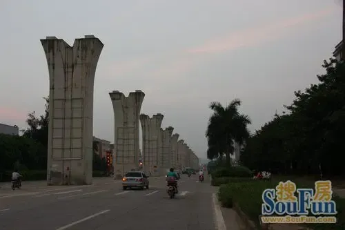 莞惠轻轨五大站点建设