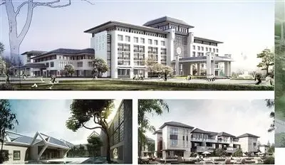 坡屋顶建筑具有美观,防水和节能等优点