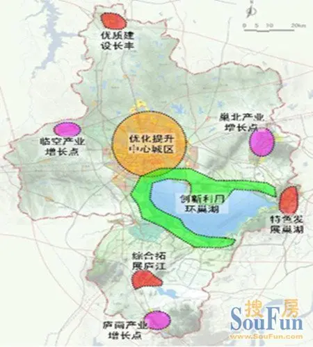 "1331"合肥新格局 北城新区将成城市副中心