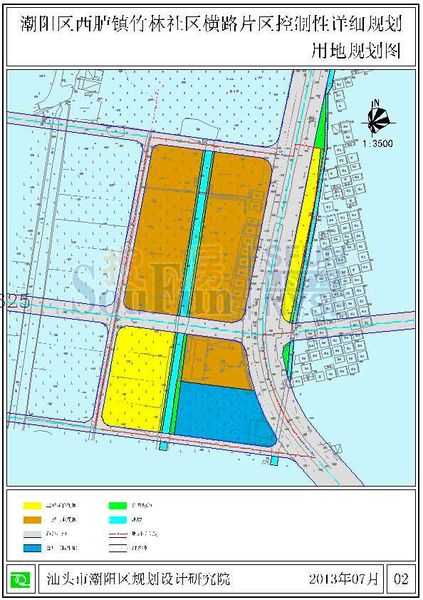 汕头潮阳西胪镇竹林社区横路片区规划审批公示